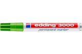 Permanentní popisovač 3000, světle zelená, 1,5-3 mm, kuželový hrot, EDDING 7580228010