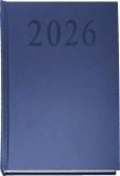Diář, tmavě modrá, A5, denní, 2026, tvrdé desky, SAKOTA EAH2621