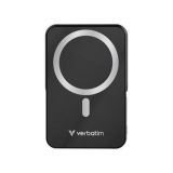 Magnetická powerbanka Charge n Go, černá, bezdrátová, 10 000 mAh, VERBATIM 32264