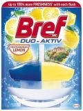 WC blok Duo Aktiv, citron, gel, 50 ml, BREF