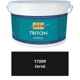 Akrylová barva TRITON SOLO GOYA, černá, 2500 ml, KREUL