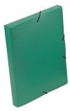 Desky s gumičkou Coolbox, zelené, PP, 30 mm, A4, VIQUEL