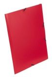Desky s gumičkou Standard, červená, PP, 15 mm, A4, VIQUEL