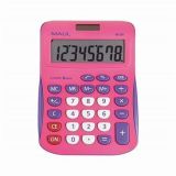 Kalkulačka MJ 550, růžová-fialová, stolní, 8 číslic, MAUL 7263422