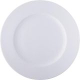 Mělký talíř Economic, bílá, 24 cm, sada 6 ks ,balení 6 ks