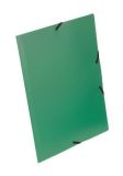 Desky s gumičkou Standard, zelená, PP, 15 mm, A4, VIQUEL