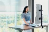 Držák monitoru, pro dva monitory, vertikální, KENSINGTON K53802WW