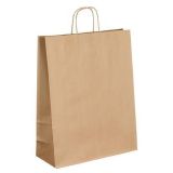 Dárková taška, hnědá, 35 x 14 x 40 cm, VIQUEL  ,balení 50 ks
