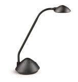 Stolní lampa Arc, černá, LED, MAUL 8200490