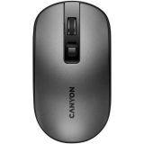 Myš MW-18, šedá, bezdrátová, optická, USB, dobíjecí, CANYON CNS-CMSW18DG_EU