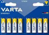 Baterie Energy, AA, 8 ks, VARTA