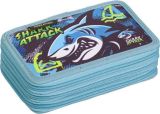 Penál Shark Attack, třípatrový, na zip, LIZZYSULI 7210044007