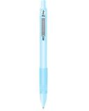 Kuličkové pero Z-Grip Pastel, modrá, 0,27 mm, stiskací mechanismus, ZEBRA 91802