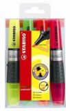 Zvýrazňovač Luminator, 4 barvy, 2-5 mm, STABILO