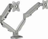 Držák na monitor Eppa Dual, stříbrná, 2 ramena, FELLOWES 9683301