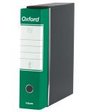 Pákový pořadač s krabicí Oxford, zelená, 80 mm, A4, karton, ESSELTE