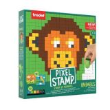 Kreativní sada razítek Pixel Stamp, zvířátka, TRODAT CR-PXS-AN
