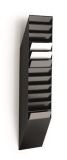 Stojan na katalogy FLEXIBOXX, černá, nástěnný, vertikální, A4, DURABLE 1709763060
