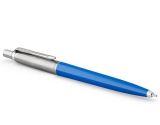 Kuličkové pero Royal Jotter Originals, modré, 0,7 mm, stříbrný klip, modré tělo pera, PARKER 70105