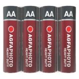Baterie Heavy Duty, AA, zinkouhlíková, 4 ks, AGFAPHOTO APFAAS4 ,balení 4 ks