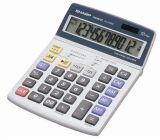 Kalkulačka, stolní, 12místný displej, SHARP EL-2125C