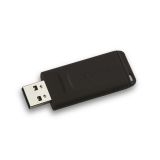 Pendrive Slider, černá, 128GB, USB 2.0, VERBATIM