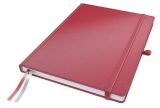 Zápisník Complete, červená, linkovaný, A4, 80 listů, LEITZ