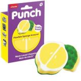 Houbička Punch Scrub n Flex“, citronová, VILEDA 552538 Houbička Punch Scrub n Flex“, citronová, VILEDA 552538