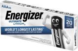 Baterie Ultimate Lithium, AAA, 10 ks, lithiová, ENERGIZER 7638900343533 ,balení 10 ks