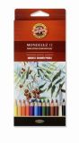 Akvarelová pastelka Mondeluz 3716/12, 12 barev, KOH-I-NOOR