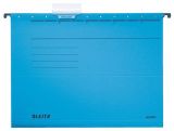 Závěsné desky ALPHA® typu V, modrá, A4, karton, LEITZ ,balení 25 ks