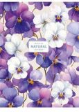 Sešit Beauty of Natural, mix motivů, A5, čtverečkovaný, 80 listů, SHKOLYARYK A5-080-5258K