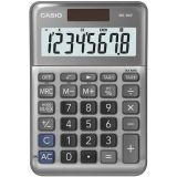 Kalkulačka MS-80 F, šedá, stolní, 8 číslic, CASIO