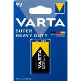 Baterie Super Heavy Duty, 9V, 1 ks, VARTA 2022101411 Baterie Super Heavy Duty, 9V, 1 ks, VARTA 2022101411