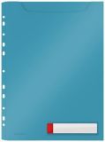 Desky na dokumenty Cosy Privacy, matně modrá, A4 maxi, LEITZ ,balení 3 ks