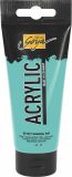 Akrylová barva SOLO GOYA, Turquoise Blue light, 100 ml v tubě, KREUL Akrylová barva SOLO GOYA, Turquoise Blue light, 100 ml v tubě, KREUL