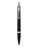 Kuličkové pero Royal Urban, modrá, 0,7 mm, černé matné tělo, stříbrný klip, PARKER