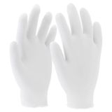 Ochranné rukavice, jednorázové, latexové, vel. S/6-os, nepudrované, LATEXKESZTYU