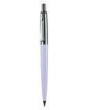 Kuličkové pero, 0,8 mm, v krabičce, pastelově fialové tělo, modrá, PAX