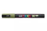 Akrylový popisovač Posca PC-3M, khaki, 0,9-1,3 mm, UNI