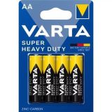 Baterie Super Heavy Duty, AA, 4 ks, VARTA 2006101414