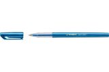 Kuličkové pero Excel, modrá, 0,38mm, s uzávěrem, STABILO ,balení 10 ks