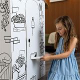 Malovací domeček, prodejní stánek, velikost XL, FELLOWES 100142507