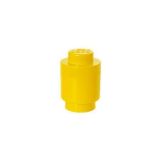 Úložný box ve tvaru kulaté kostky, žlutá, LEGO 40301732