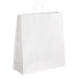 Dárková taška, bílá, 35 x 14 x 40 cm, VIQUEL  ,balení 50 ks