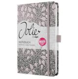Exkluzivní zápisník Jolie, Enchanted Heart, A5, linkovaný, 87 listů, tvrdé desky, SIGEL JN361
