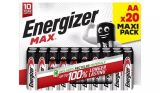 Baterie Max, AA, 20 ks, ENERGIZER 7638900437874 ,balení 20 ks