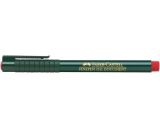 Popisovač Finepen 1511, červená, 0,4 mm, FABER-CASTELL 263282