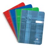 Blok kroužkový Clairefontaine Metric A5 - čtvereček / 50 listů / mix barev