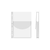 Závěsný obal A4 s rozšířenou kapacitou a klopou - A4 / 12 ks Závěsný obal A4 s rozšířenou kapacitou a klopou - A4 / 12 ks